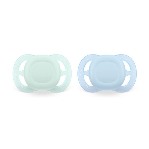 Philips AVENT Ultra Start 2 Soothers Green/Blue 0–2M 177SCF075/12