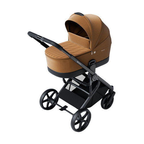 Avionaut Duo Pram and Carrycot Sirius Caramel