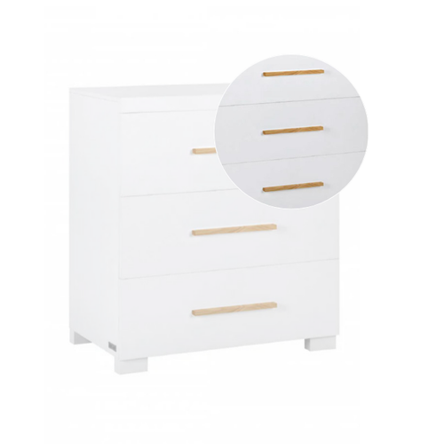IKID Set of 3 Natural Handles for Essenza Chest of Drawers