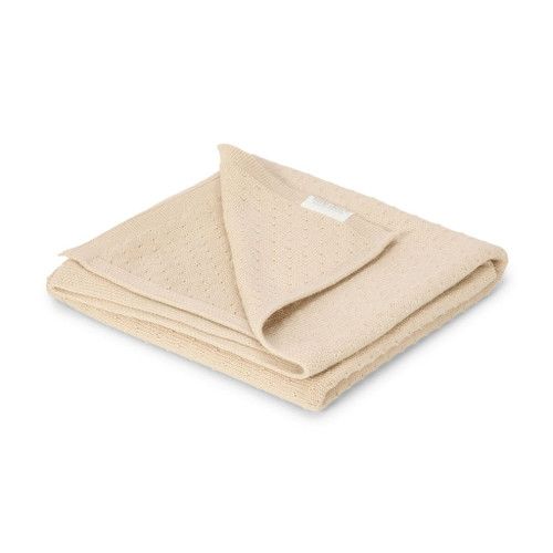 Little Dutch Manta Tricotada 110x140 Pure Soft Beige TE14525040