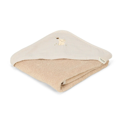 Little Dutch Toalha de Banho com Capuz 75x75 Newborn Naturals Bunny TE50695033