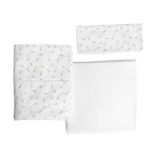 Chicco 2 Sheets + Pillowcase for Next2Me Forever Cotton Cloud 09101130910990
