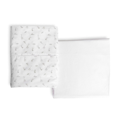 Chicco 2 Up&Down Sheets for Next2Me Cotton Cloud 09101129910990