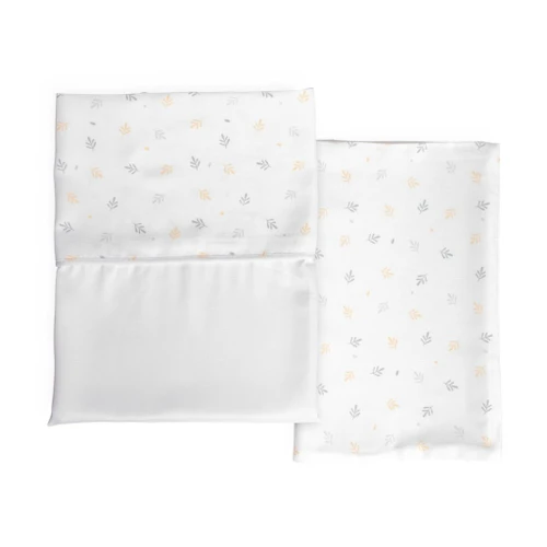 Chicco 2 Sheets for Baby Hug Mini Cot Grey Foliage 09101125350990
