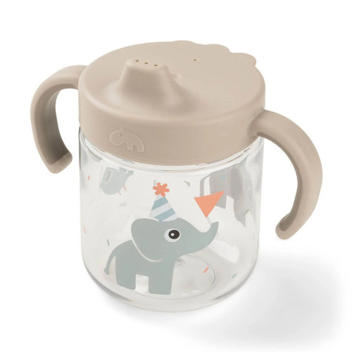Done by Deer Learning Cup with Handles 260 ml Celebration Sand 1466639