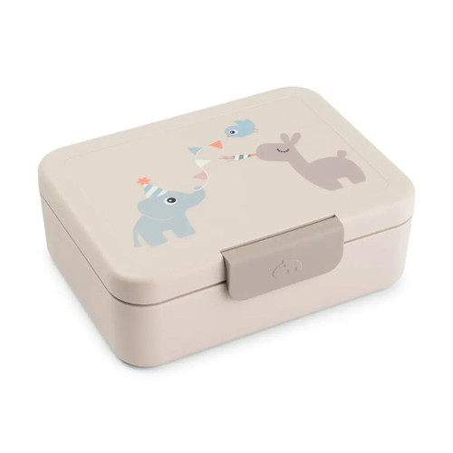 Done by Deer Lunch Box with Divider Celebration Sand 1256749