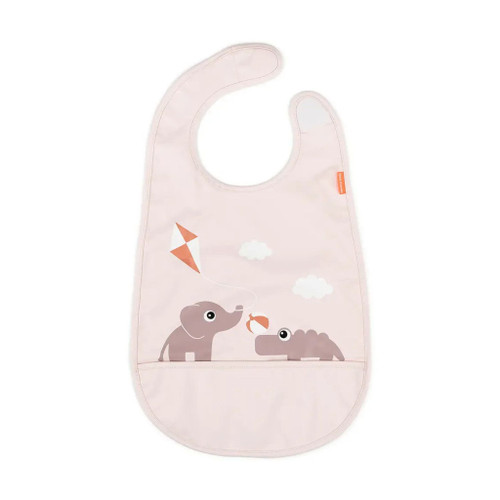 Done by Deer Waterproof Bib with Pocket Playground Powder 1343291