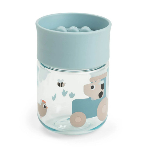 Done by Deer Copo de Aprendizagem 360 260ml Tiny Farm Blue 1966612