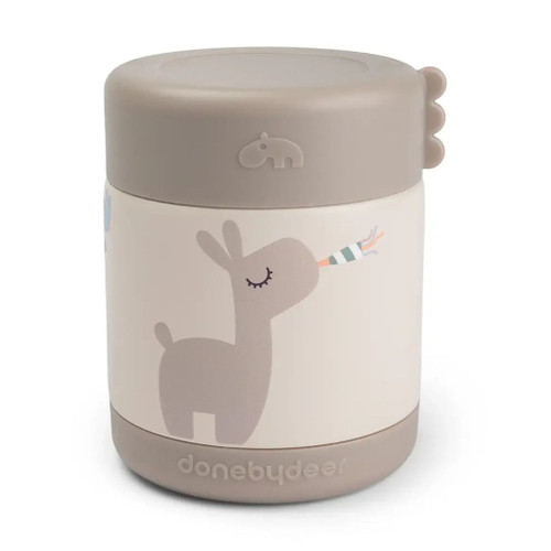 Done by Deer Food Flask 300 ml Celebration Sand 1251749