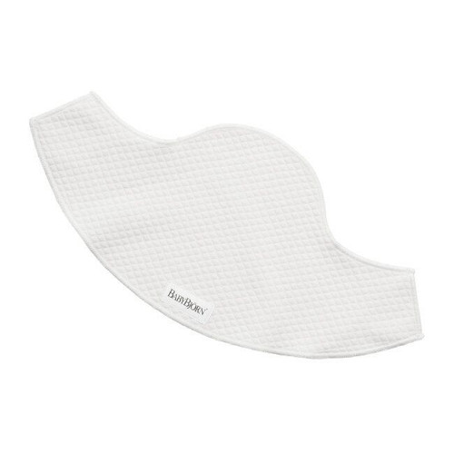 BabyBjörn Pack of 2 Bibs for Baby Carrier MINI & MOVE White 031121