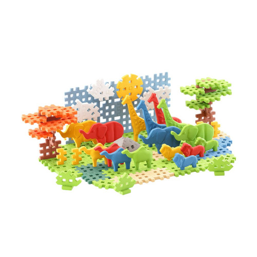 Marioinex 100 Piece Mini Waffle Construction Set Savanna 3+ Years 907085