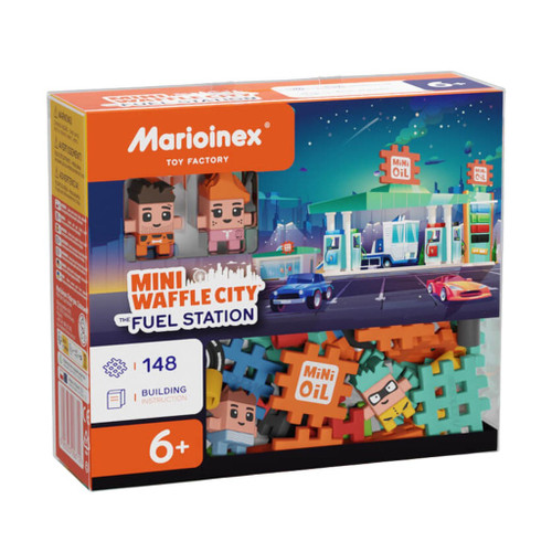 Marioinex Jogo de Construção 148 Peças Mini Waffle Bomba de Gasolina +6 Anos 906996
