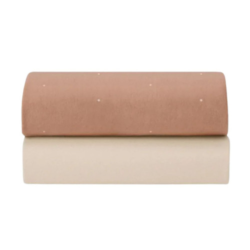 Snuz 2 Lençóis Ajustáveis para Berço Blush Dot BD028BU