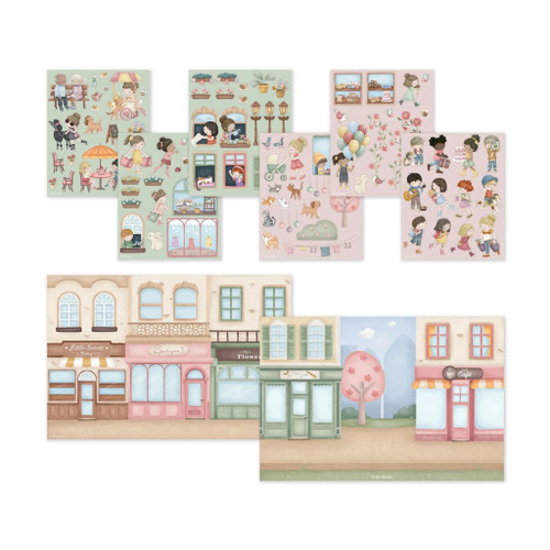 Little Dutch Conjunto de Autocolantes Loja da Rosa +3 Anos 126763