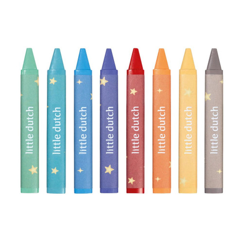 Little Dutch 8 Lápis de Cera Jim +2 Anos 126718