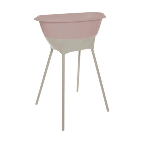 Luma Baby Bath + Stand + Recliner + Bath Accessories Blush Pink LU103017