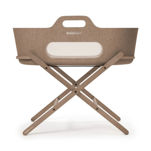 Snuz SnuzBaskit Moses Basket Mocha + Mocha Stand SNFSB001FG