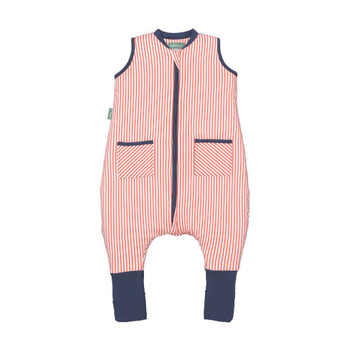 Molis&Co Sleepsuit with Socks and Pockets TOG 1 Sailor Orange 90-100cm