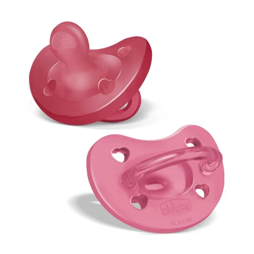 Chicco 2 PhysioForma Soft Soothers Pink 16-36M