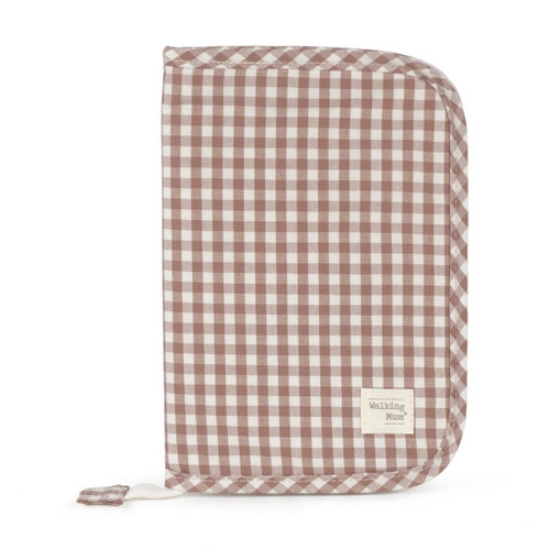 Walking Mum Document Holder Praliné Vichy Moka 1120800688