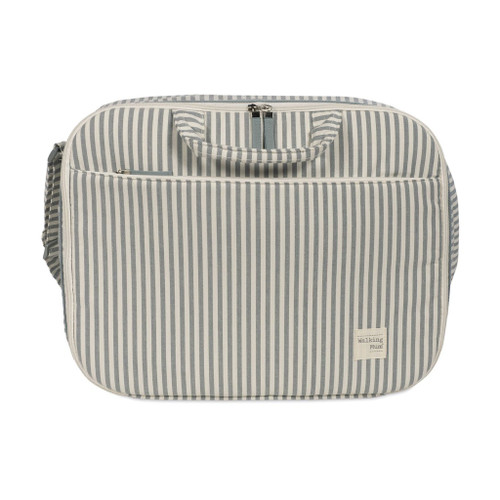 Walking Mum Maternity Bag Praliné Stripes Matcha 1120800679