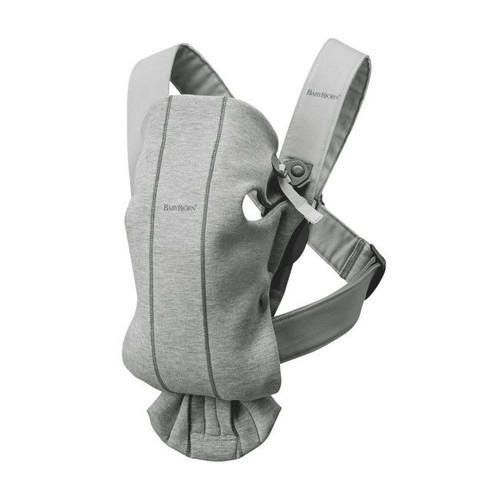 BabyBjörn Baby Carrier Mini Light Grey Jersey 021072