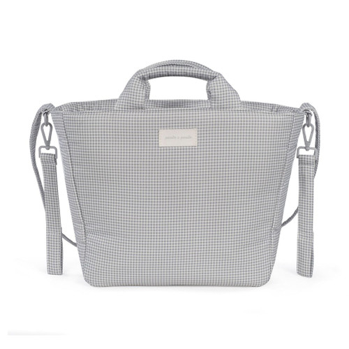 Pasito a Pasito Changing Bag Little Bloom Vichy Grey 1120900599