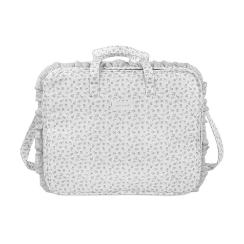 Pasito a Pasito Maternity Bag Little Bloom Flower Grey 1120900606
