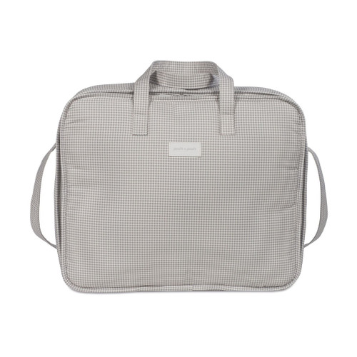 Pasito a Pasito Mala de Maternidade Little Bloom Vichy Grey 1120900607