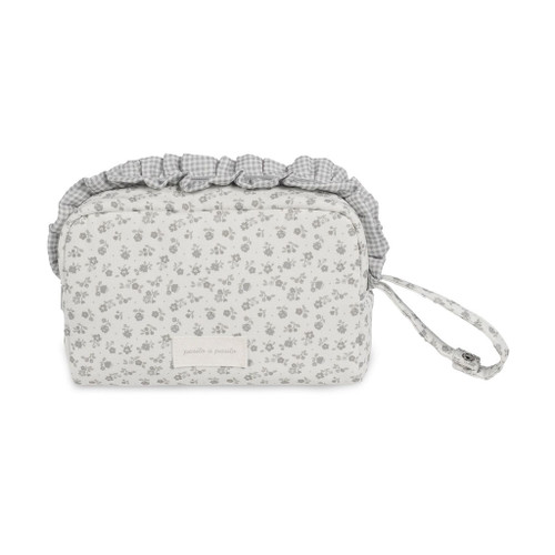 Pasito a Pasito Toiletry Bag Little Bloom Flower Grey 1120900610