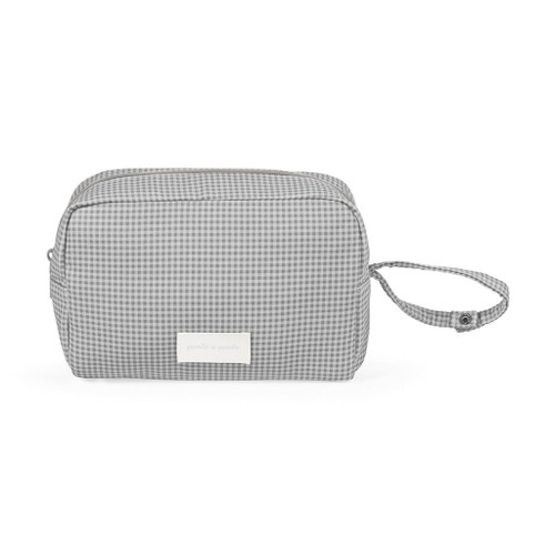 Pasito a Pasito Toiletry Bag Little Bloom Vichy Grey 1120900611