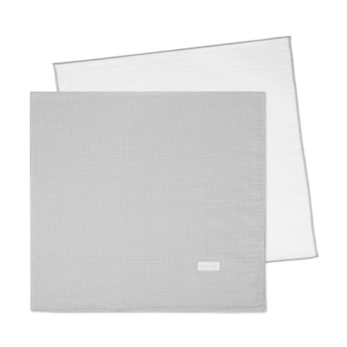 Pasito a Pasito 2 Muslins 70x70 Little Bloom Vichy Grey 1120900633