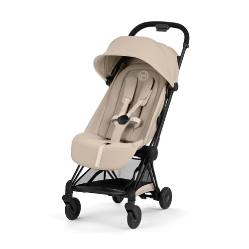 Cybex Comfort COYA Pushchair 2026 Matt Black Cozy Beige