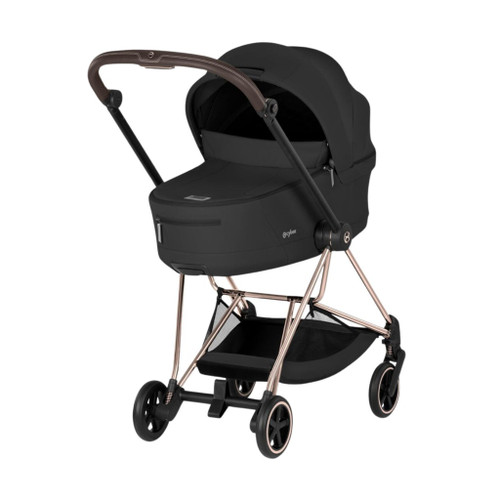 Cybex Comfort Carrinho MIOS 2026 Rosegold + Alcofa Lux Sepia Black