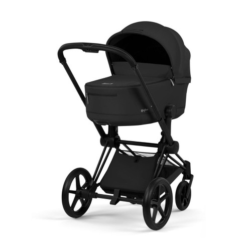 Cybex Comfort Carrinho PRIAM 2026 Matt Black + Alcofa Lux Sepia Black