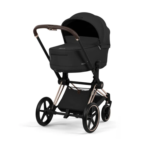 Cybex Comfort PRIAM 2026 Rosegold Pushchair + Lux Carrycot Sepia Black
