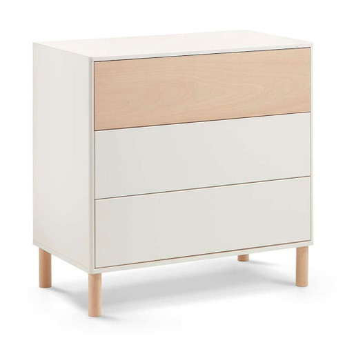 Cotinfant Doco Sleeping Chest of Drawers White Natural CDOCBLNA