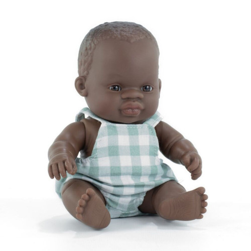 Miniland My Friends & Me African Baby Boy Doll 21cm 10M+ 33002