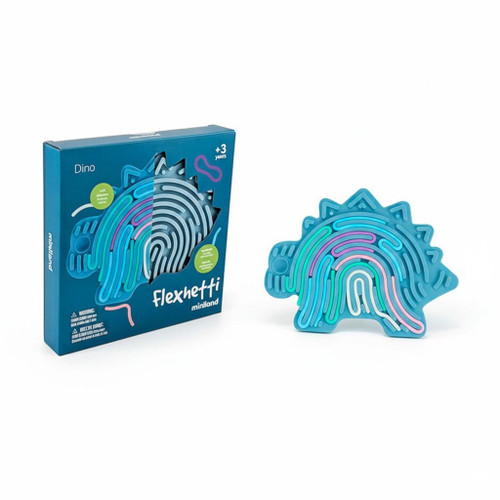 Miniland Puzzle Sensorial Flexhetti Dinossauro +3 Anos 46082