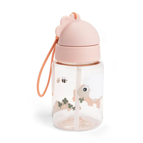 Done by Deer Straw Bottle 280 ml Tiny Farm Powder 1056381