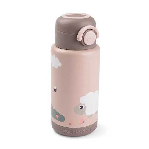 Done by Deer Insulated Bottle 340ml Tiny Farm Powder 1051711