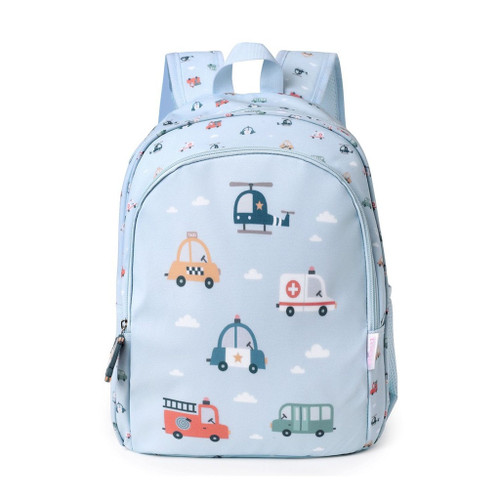 Tutete Children’s Backpack + Keyring City Cars