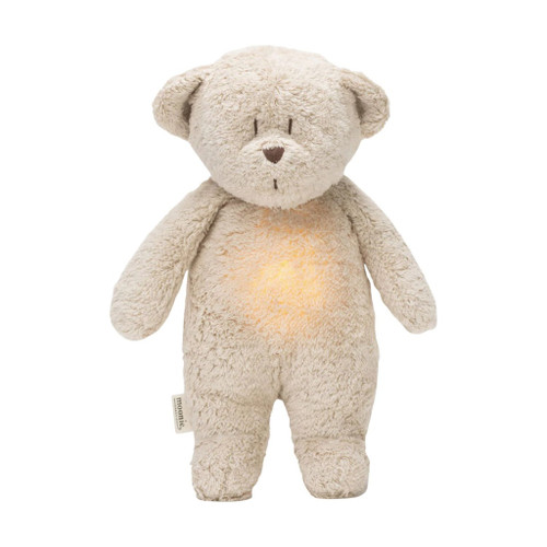 Moonie 2.0 Teddy Bear Soft Toy with Light and Pink Noise Sand +0M