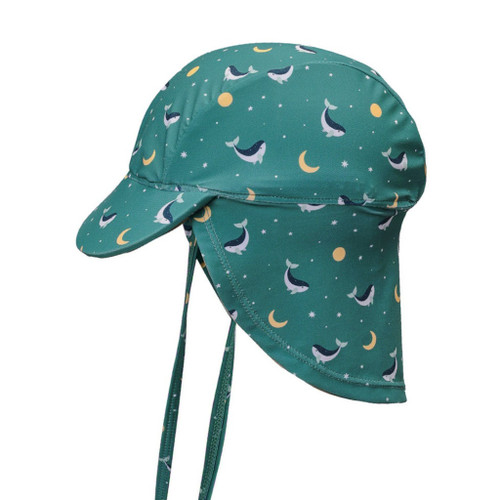 Monneka Chapéu de Praia Whale Teal 12-24M