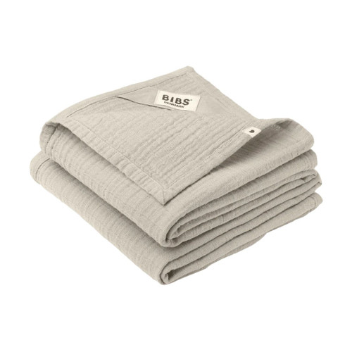 BIBS 2 Fraldas Musselina 70x70 Sand