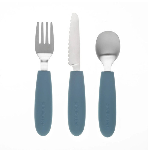 KiddiKutter Conjunto de Talheres Sky Blue