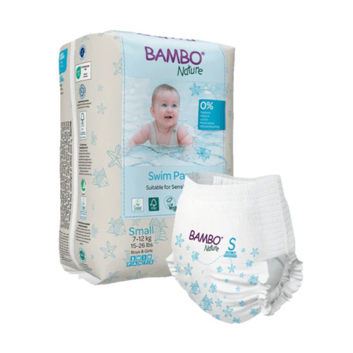 Bambo Nature 12 Swim Nappies Size S