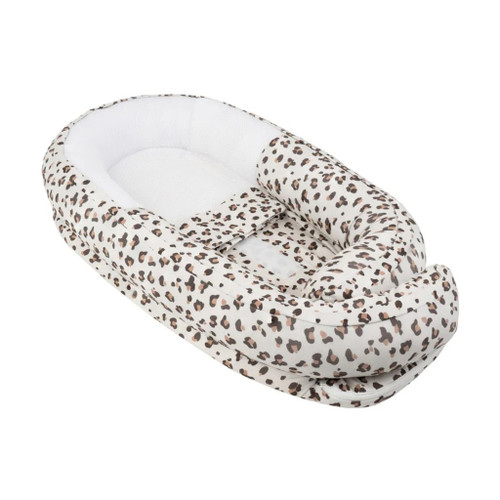 Doomoo Cocoon Baby Nest Beige Leopard CO19