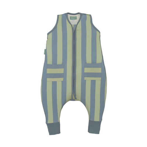Molis&Co Fato de Dormir TOG 0.5 Green & Blue Stripes 80-90cm