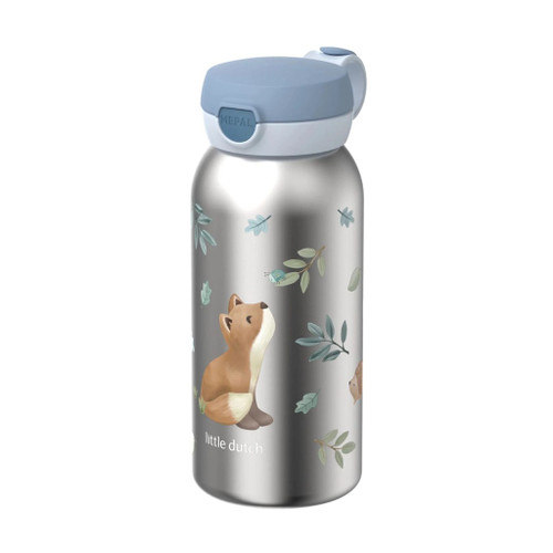 Little Dutch x Mepal Garrafa de Aço Inoxidável Pop-Up 600ml Forest Friends